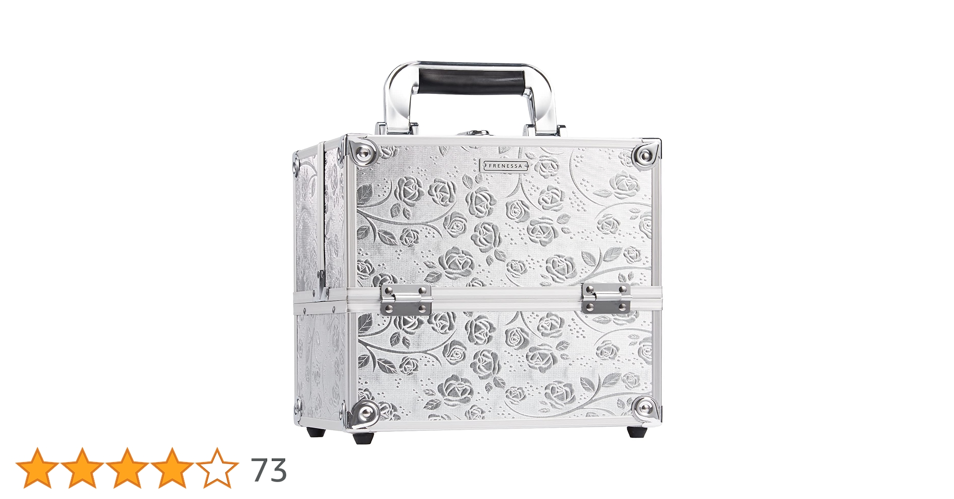 Amazon | Hapilife メイクボックス 大容量 4段 スライドトレイ